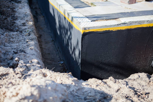 Residential Waterproofing installation at a Upperco, MD home by SJ Waterproofing Pros